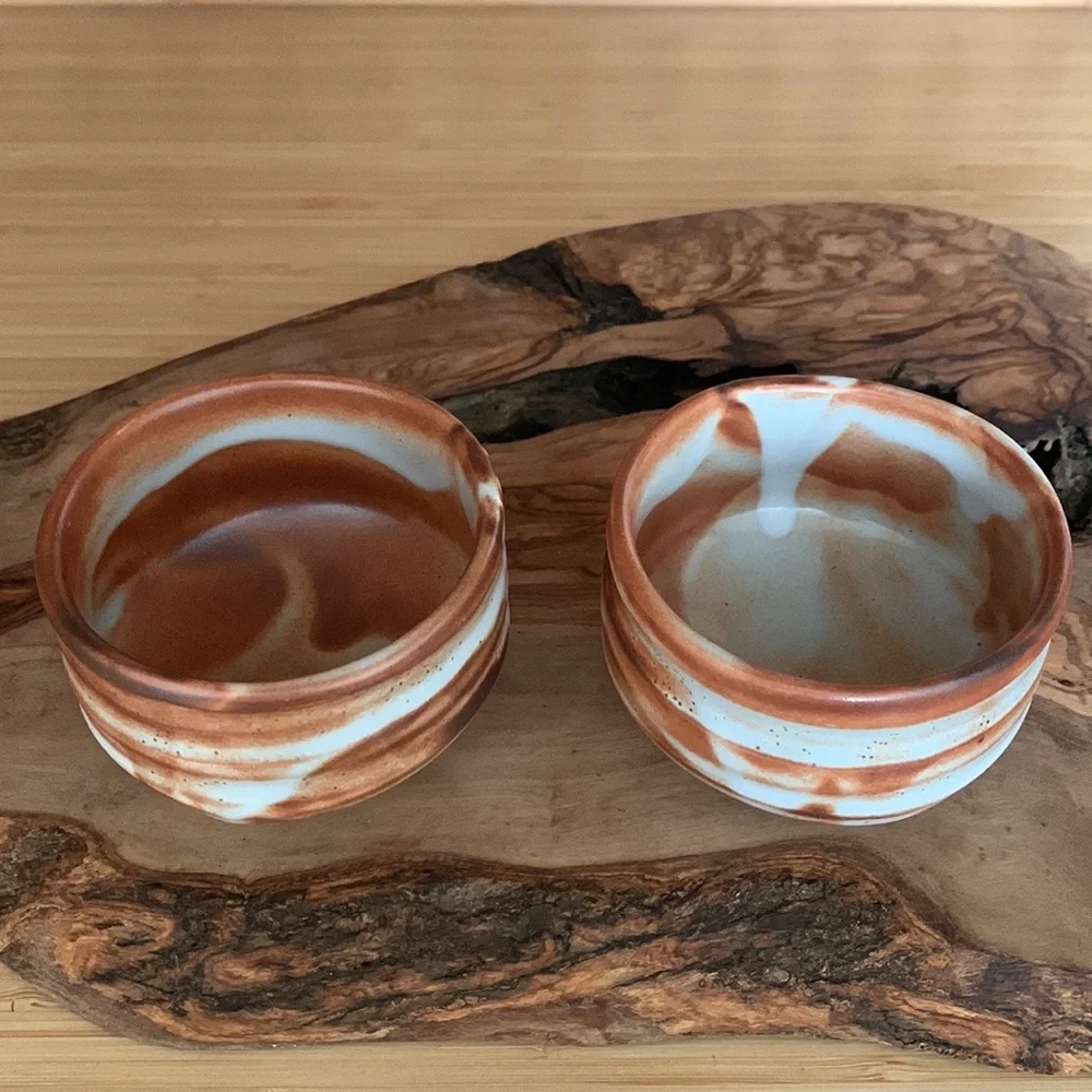 Traditional Japanese Matcha Tea Cups (Set of 2)